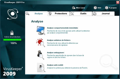 VirusKeeper Pro (infos et t&eacute;l&eacute;chargement)
