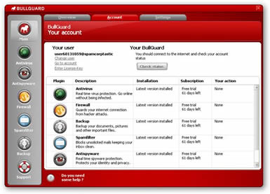BullGuard Internet Security (infos et t&eacute;l&eacute;chargement)