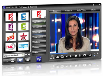 Free Radio Computer on Adsl Tv 2010 Visionner Et Enregistrer La Tele Sur Son Pc