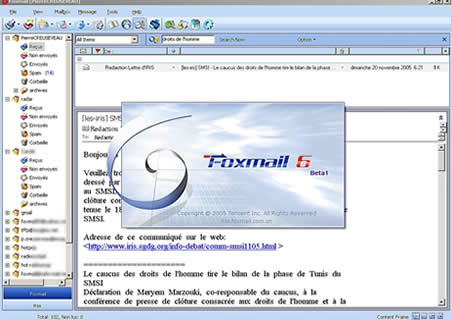 FoxMail 7,0 это мощнейший комбайн для работы с Вашей e-mail почтой