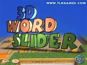 3D Word Slider