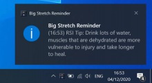 Big Stretch Reminder