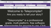 Imaginary Teleprompter