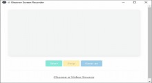 Electron Screen Recorder