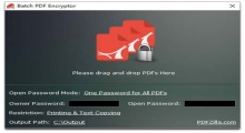 Batch PDF Encryptor