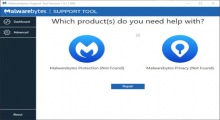 Malwarebytes Support Tool