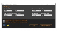 MouseAxisLocker