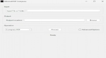 Minimal PDF Compress