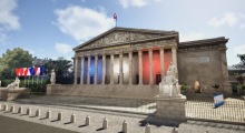 Visite virtuelle de l'Assemblée nationale