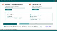 Free PDF to Word Doc Converter
