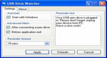 USB Stick Watcher