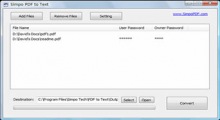 Simpo PDF to Text