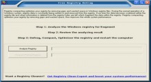 Free Registry Defrag