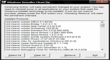 Windows Installer CleanUp