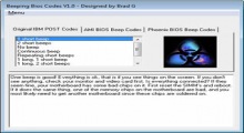 Beeping Bios Codes