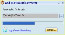 Xed FLV Sound Extractor