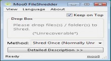 Moo0 FileShredder