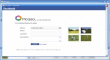 Picasa Facebook Uploader