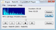 CrystalWolf Audio Player