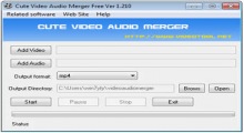 Cute Video Audio Merger