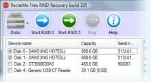 ReclaiMe Free RAID Recovery