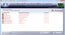 Social Network Password Recovery