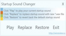 Startup Sound Changer