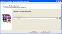 Recovery Toolbox for RAR