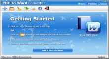 PDF To WORD Converter