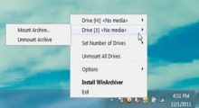 WinArchiver Virtual Drive
