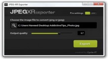 JPEG XR Exporter