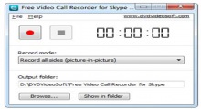 Free Video Call Recorder for Skype