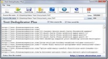 Text Deduplicator Plus