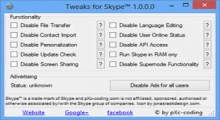 Tweaks for Skype