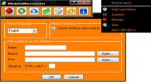 Windows Macro Center