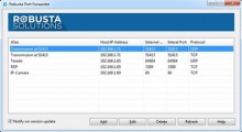 Robusta Port Forwarder