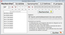 Assistant Mots Croisés