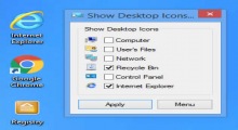 Show Desktop Icons