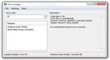 Error Lookup