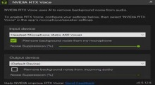 nVidia RTX Voice